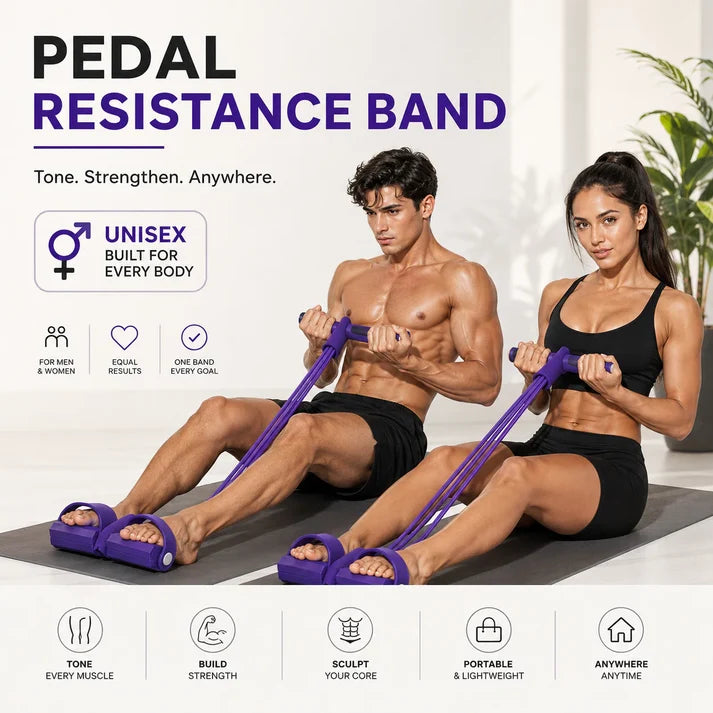 Kartendo™ Pedal Puller Resistance Band – Portable Full Body Fitness Trainer